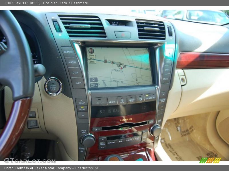 Obsidian Black / Cashmere 2007 Lexus LS 460 L