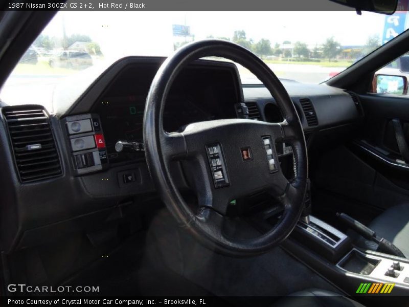 Hot Red / Black 1987 Nissan 300ZX GS 2+2