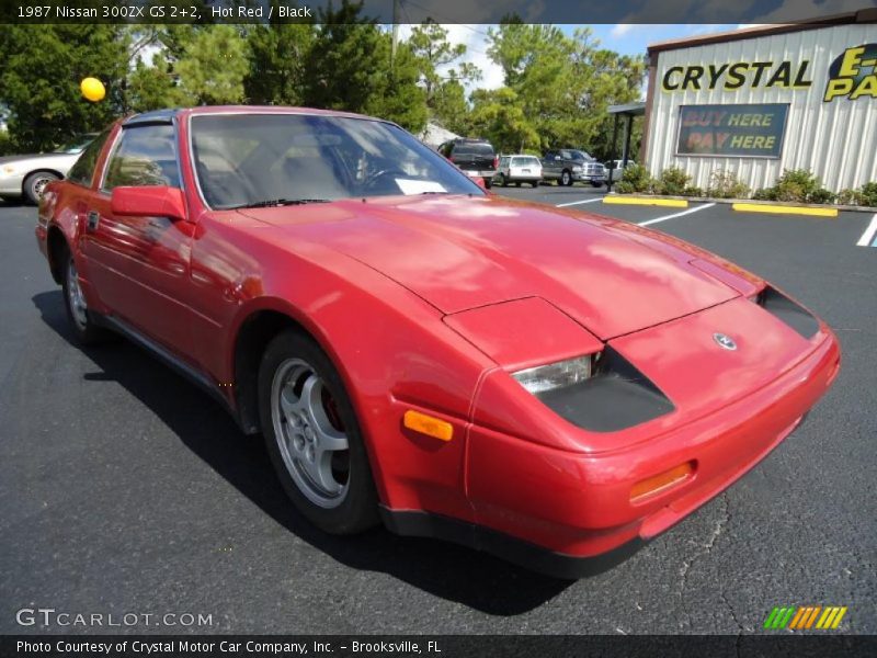 Hot Red / Black 1987 Nissan 300ZX GS 2+2