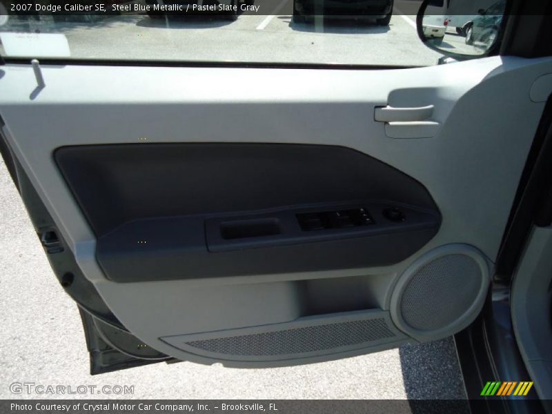 Steel Blue Metallic / Pastel Slate Gray 2007 Dodge Caliber SE