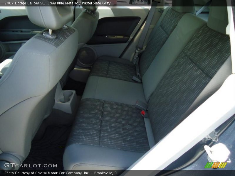 Steel Blue Metallic / Pastel Slate Gray 2007 Dodge Caliber SE