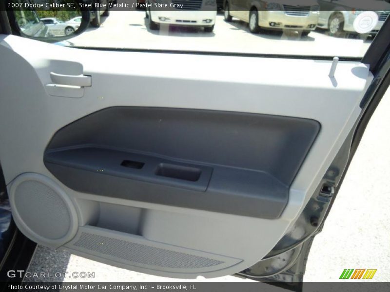 Steel Blue Metallic / Pastel Slate Gray 2007 Dodge Caliber SE