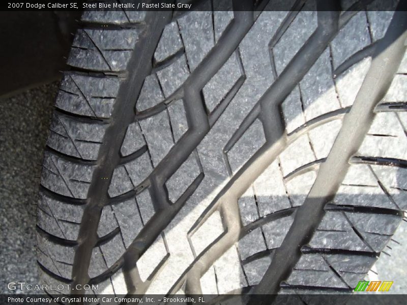 Steel Blue Metallic / Pastel Slate Gray 2007 Dodge Caliber SE