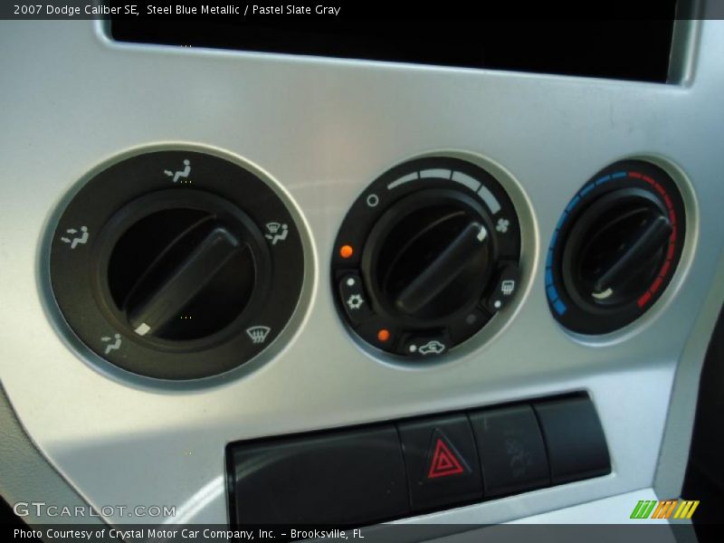 Steel Blue Metallic / Pastel Slate Gray 2007 Dodge Caliber SE