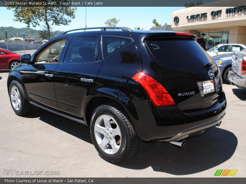 Super Black / Cafe Latte 2003 Nissan Murano SL AWD