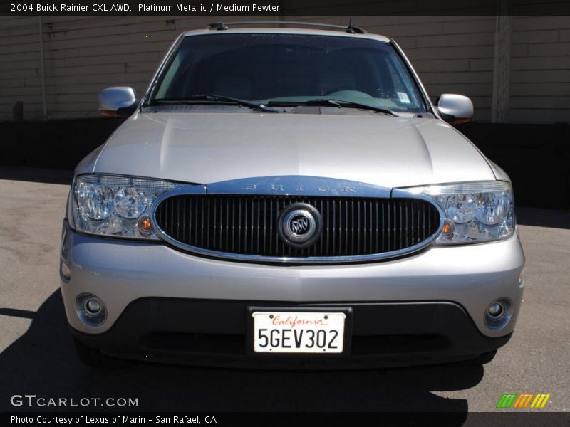 Platinum Metallic / Medium Pewter 2004 Buick Rainier CXL AWD