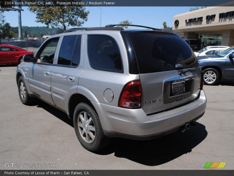 Platinum Metallic / Medium Pewter 2004 Buick Rainier CXL AWD