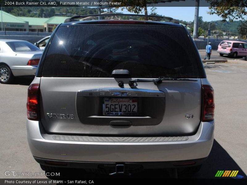 Platinum Metallic / Medium Pewter 2004 Buick Rainier CXL AWD