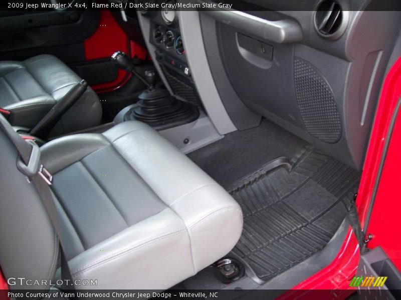 Flame Red / Dark Slate Gray/Medium Slate Gray 2009 Jeep Wrangler X 4x4