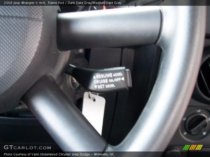 Flame Red / Dark Slate Gray/Medium Slate Gray 2009 Jeep Wrangler X 4x4