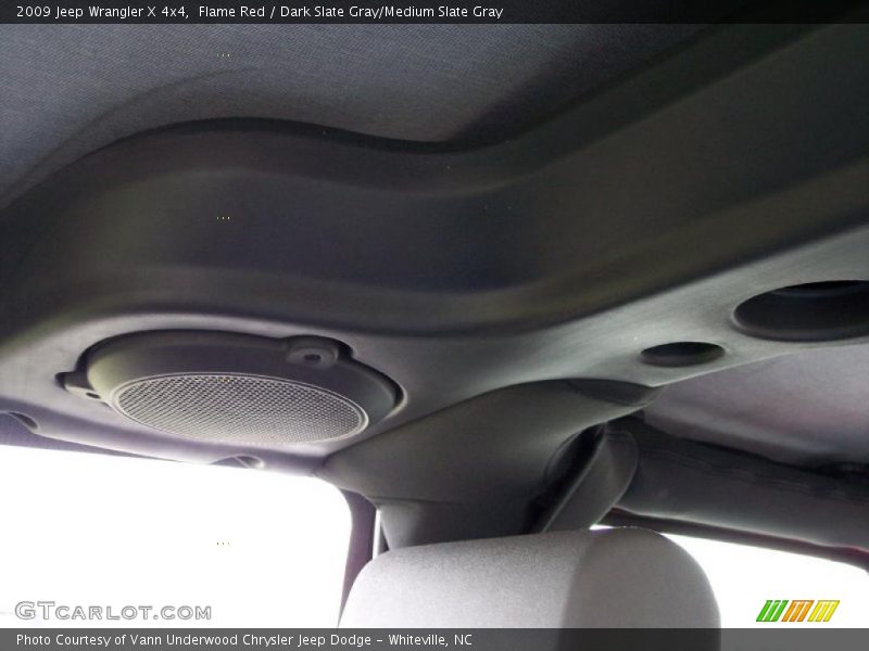 Flame Red / Dark Slate Gray/Medium Slate Gray 2009 Jeep Wrangler X 4x4