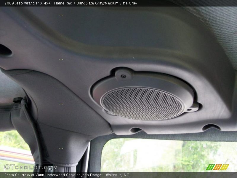 Flame Red / Dark Slate Gray/Medium Slate Gray 2009 Jeep Wrangler X 4x4