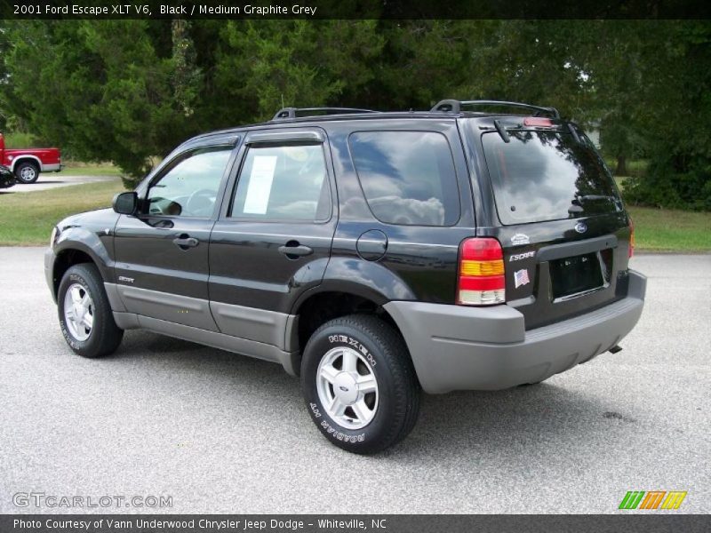Black / Medium Graphite Grey 2001 Ford Escape XLT V6