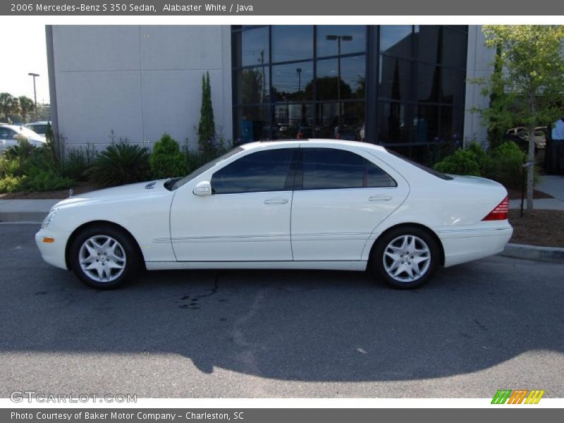 Alabaster White / Java 2006 Mercedes-Benz S 350 Sedan