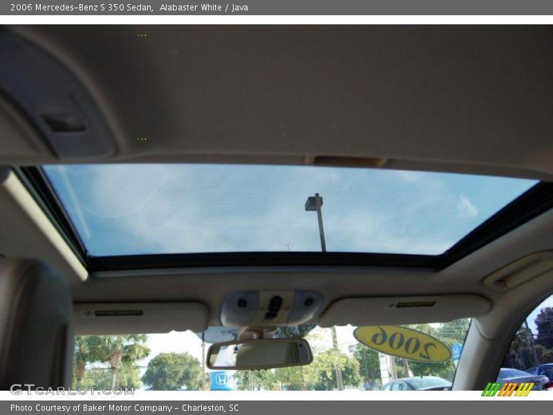 Alabaster White / Java 2006 Mercedes-Benz S 350 Sedan