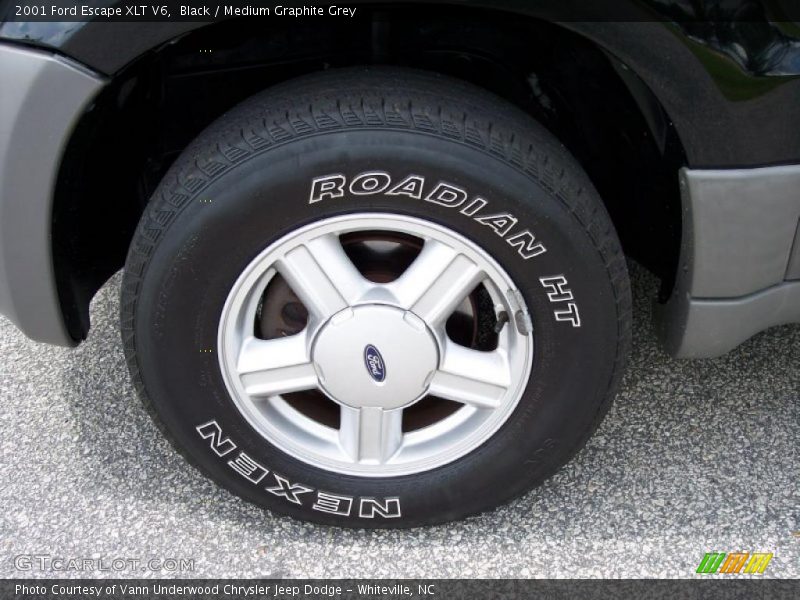 Black / Medium Graphite Grey 2001 Ford Escape XLT V6