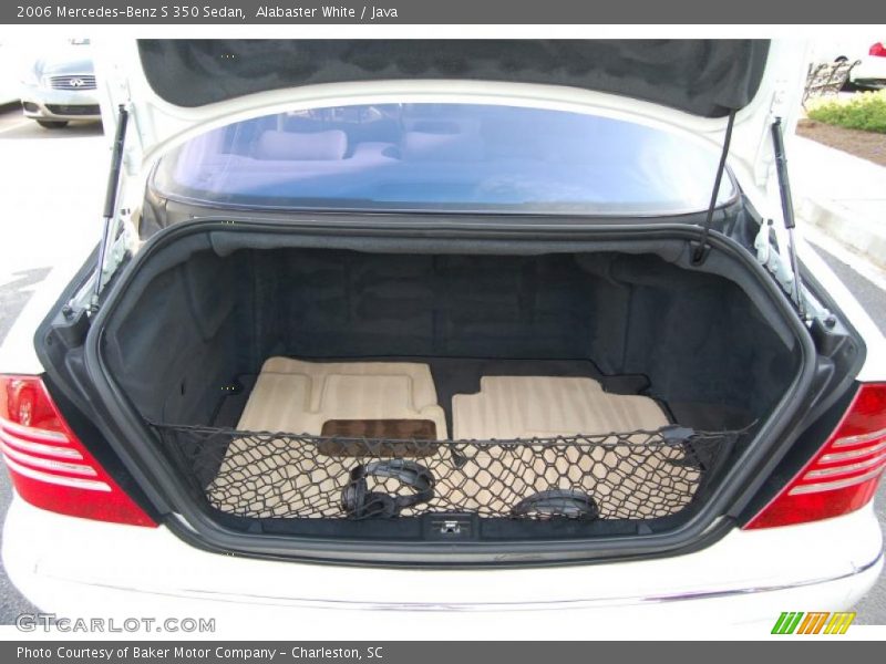 Alabaster White / Java 2006 Mercedes-Benz S 350 Sedan