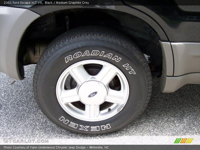 Black / Medium Graphite Grey 2001 Ford Escape XLT V6
