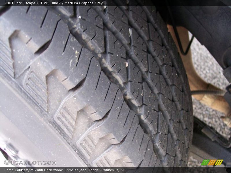Black / Medium Graphite Grey 2001 Ford Escape XLT V6