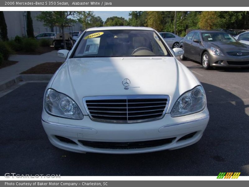 Alabaster White / Java 2006 Mercedes-Benz S 350 Sedan