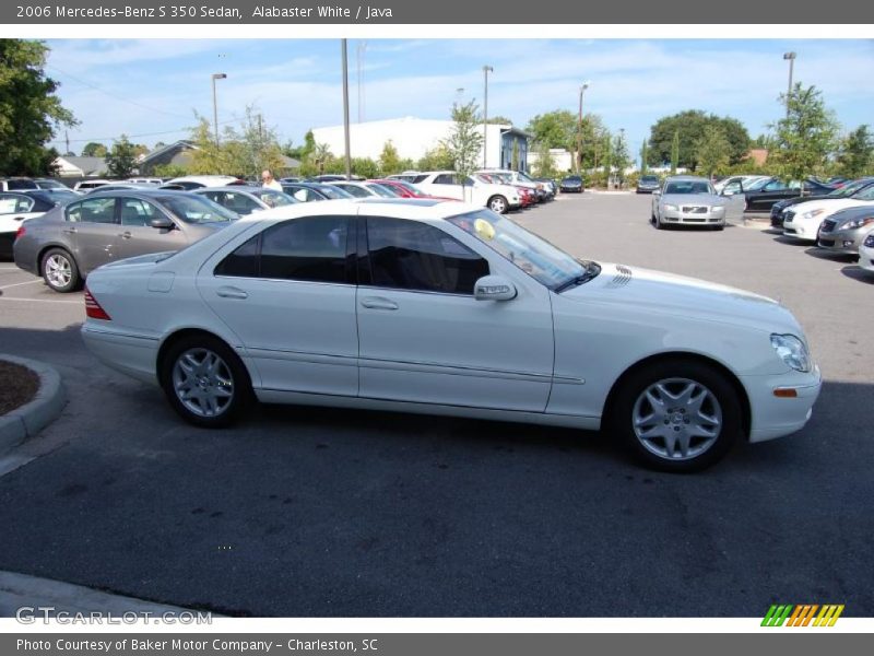Alabaster White / Java 2006 Mercedes-Benz S 350 Sedan