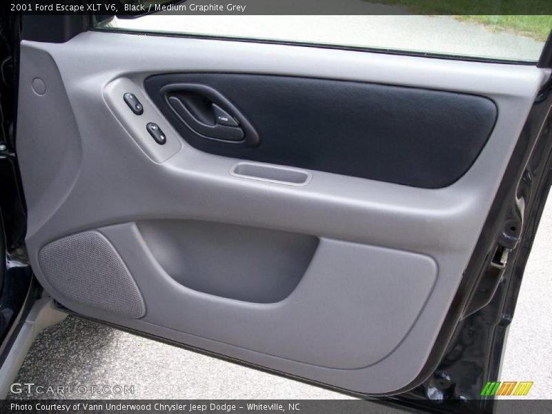 Black / Medium Graphite Grey 2001 Ford Escape XLT V6