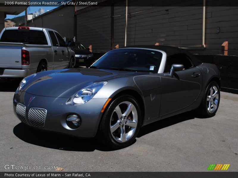 Sly Gray / Steel/Sand 2006 Pontiac Solstice Roadster