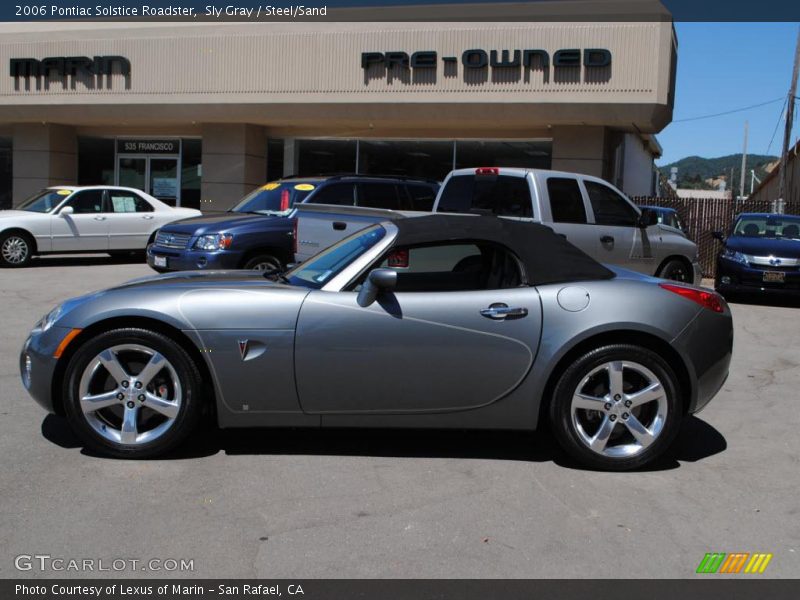Sly Gray / Steel/Sand 2006 Pontiac Solstice Roadster