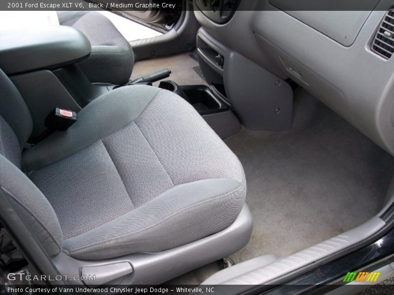 Black / Medium Graphite Grey 2001 Ford Escape XLT V6