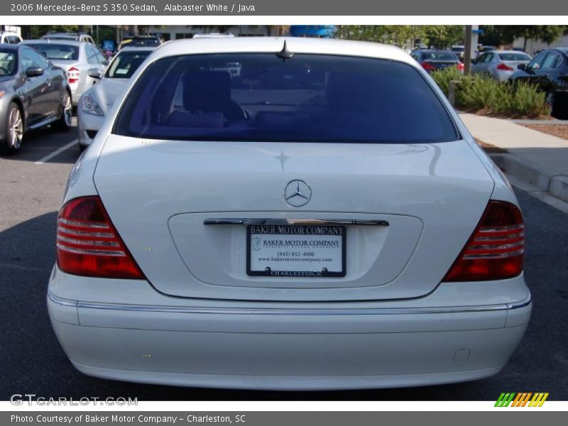 Alabaster White / Java 2006 Mercedes-Benz S 350 Sedan