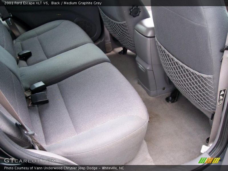 Black / Medium Graphite Grey 2001 Ford Escape XLT V6