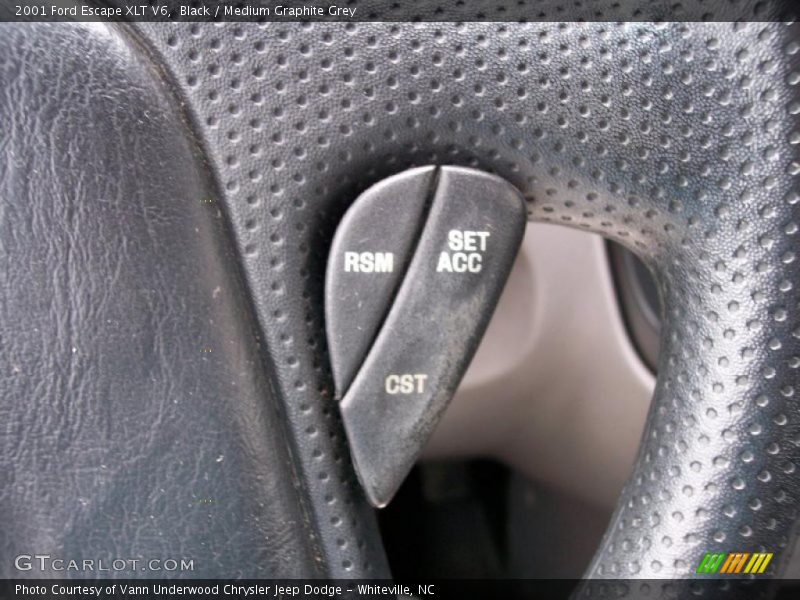 Black / Medium Graphite Grey 2001 Ford Escape XLT V6