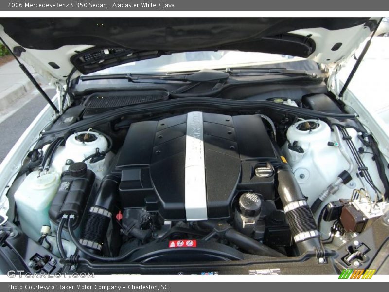 Alabaster White / Java 2006 Mercedes-Benz S 350 Sedan