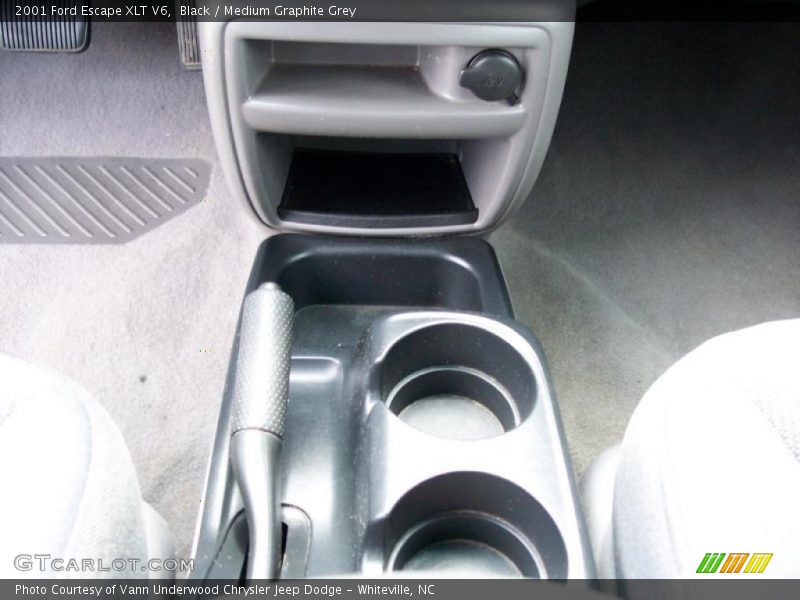 Black / Medium Graphite Grey 2001 Ford Escape XLT V6