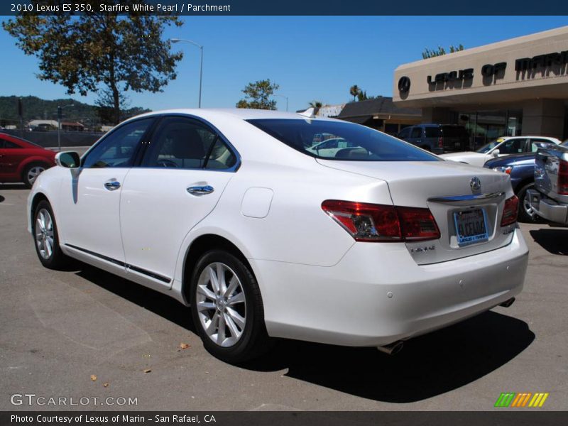 Starfire White Pearl / Parchment 2010 Lexus ES 350