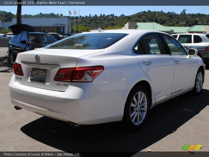 Starfire White Pearl / Parchment 2010 Lexus ES 350
