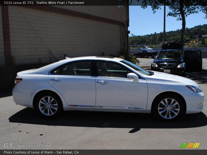Starfire White Pearl / Parchment 2010 Lexus ES 350