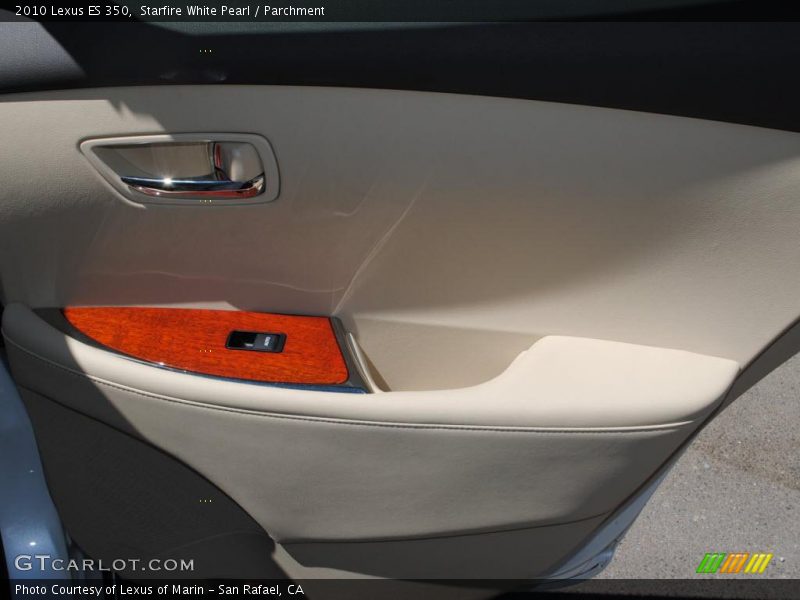 Starfire White Pearl / Parchment 2010 Lexus ES 350