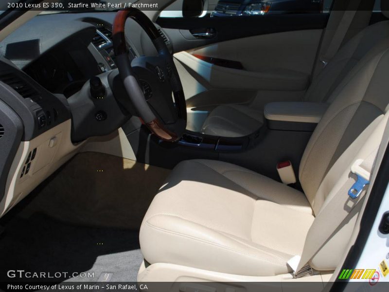 Starfire White Pearl / Parchment 2010 Lexus ES 350
