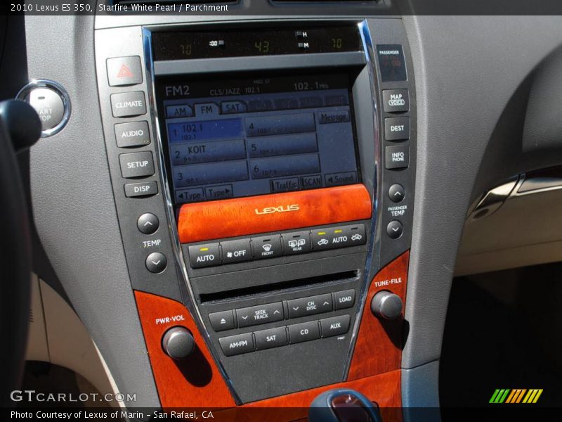 Starfire White Pearl / Parchment 2010 Lexus ES 350