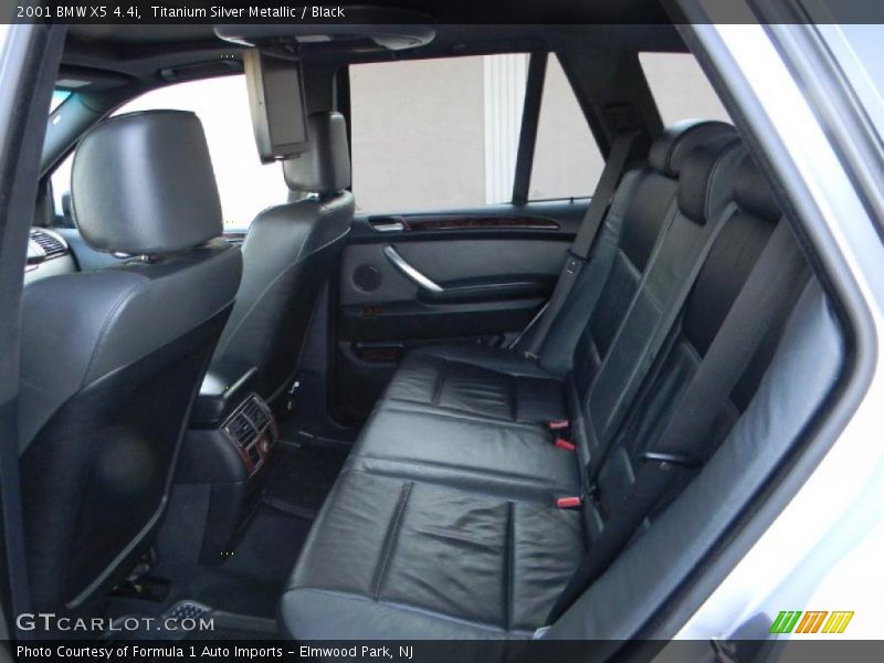 Titanium Silver Metallic / Black 2001 BMW X5 4.4i