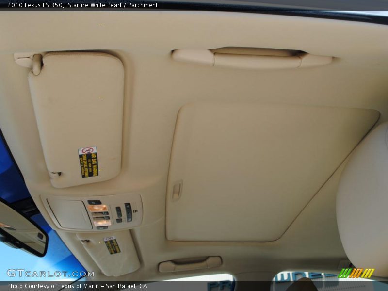 Starfire White Pearl / Parchment 2010 Lexus ES 350