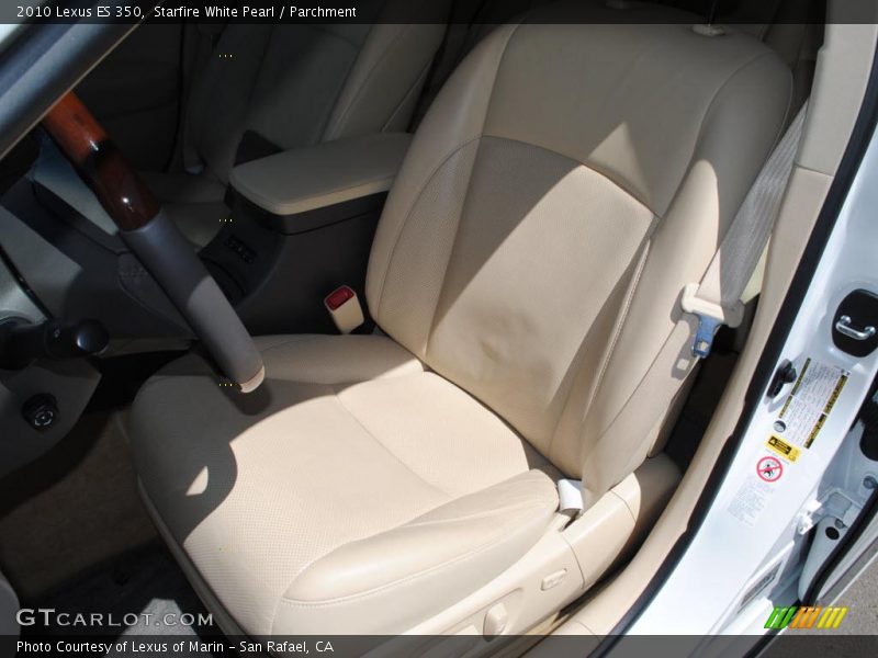 Starfire White Pearl / Parchment 2010 Lexus ES 350
