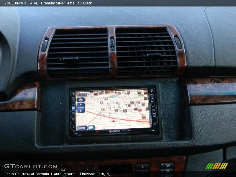 Titanium Silver Metallic / Black 2001 BMW X5 4.4i