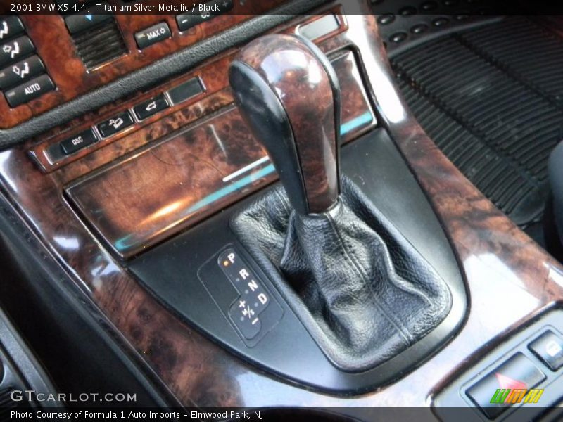 Titanium Silver Metallic / Black 2001 BMW X5 4.4i