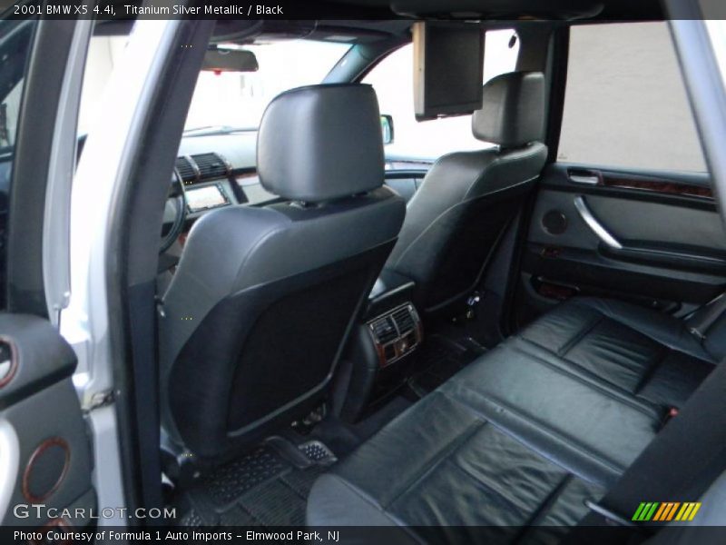 Titanium Silver Metallic / Black 2001 BMW X5 4.4i