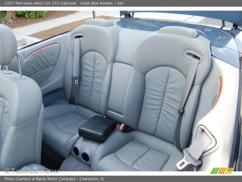 Cadet Blue Metallic / Ash 2007 Mercedes-Benz CLK 350 Cabriolet