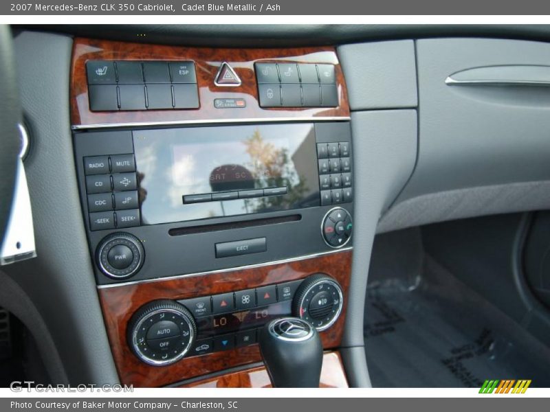 Cadet Blue Metallic / Ash 2007 Mercedes-Benz CLK 350 Cabriolet