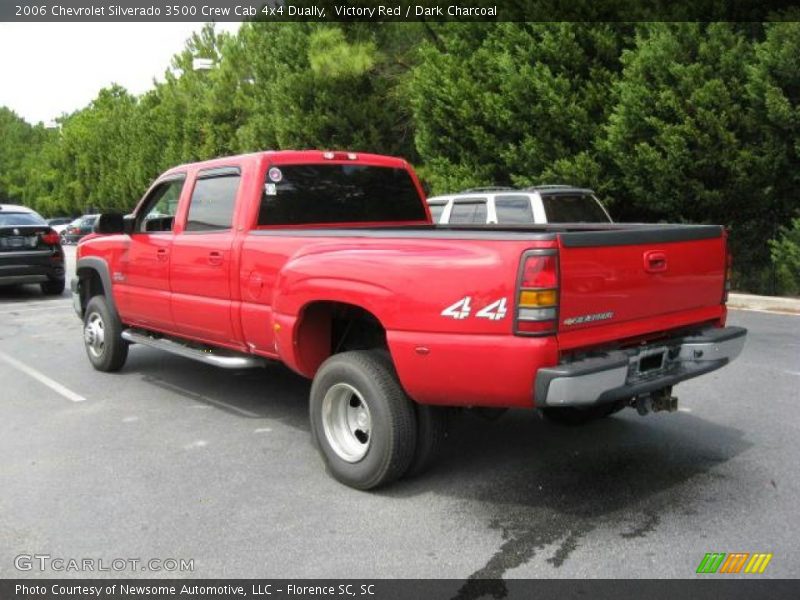 Victory Red / Dark Charcoal 2006 Chevrolet Silverado 3500 Crew Cab 4x4 Dually