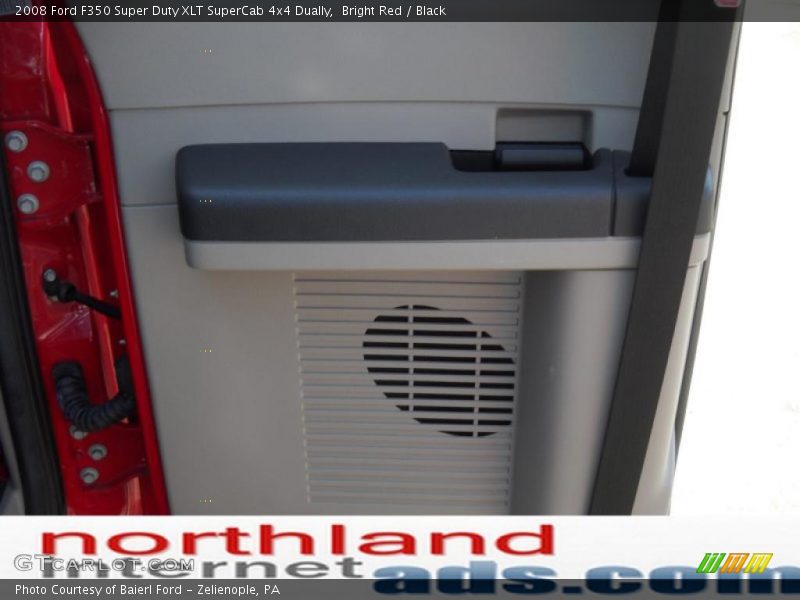 Bright Red / Black 2008 Ford F350 Super Duty XLT SuperCab 4x4 Dually